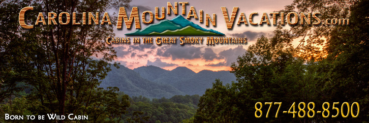 NC Mountain Cabin Rentals in the Bryson City, Cherokee, nantahala and Fontana Lake areas of the North Carolina  Smoky Mountains by Carolina Mountain Vacations