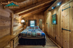 Futon in the loft with bathroom access 