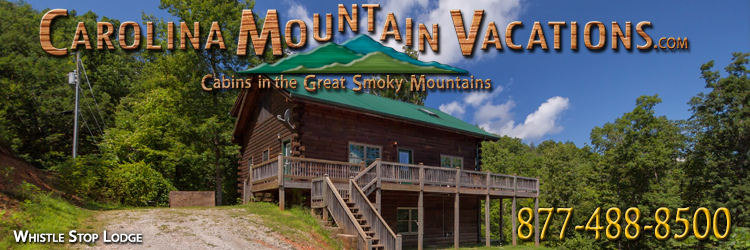 NC Mountain Cabin Rentals in the Bryson City, Cherokee and Fontana Lake areas of the North Carolina  Smoky Mountains by Carolina Mountain Vacations