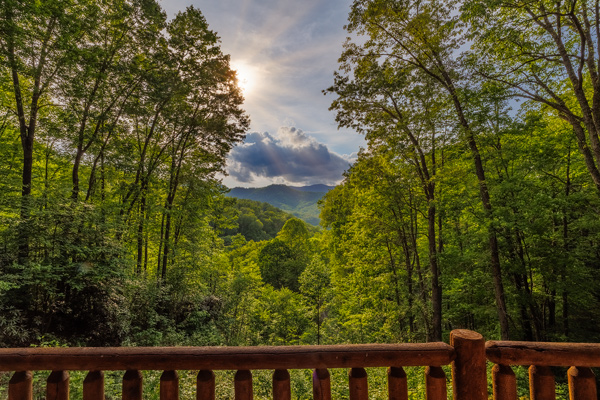 ATyme to Remember romantic nantahala log cabin