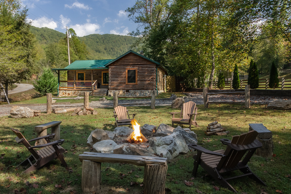 Brannum Cabin in Bryson City nc