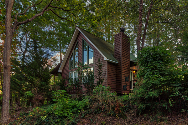 Eagles Nest cottage above Fontana Lake