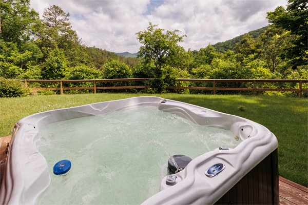 The Hideaway cabin in bryson city nc